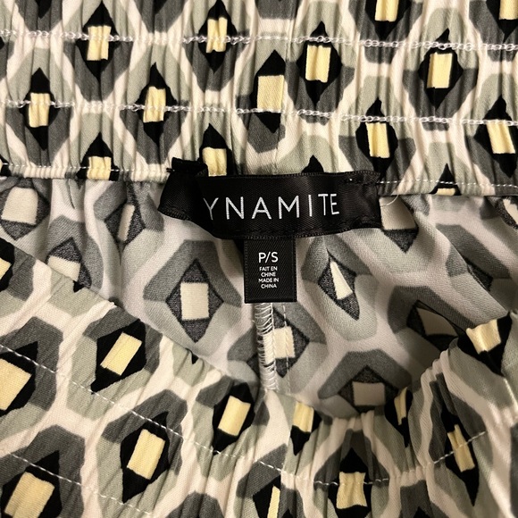 Wide Leg Summer Printed Pants - Size Small - Picture 3 of 4